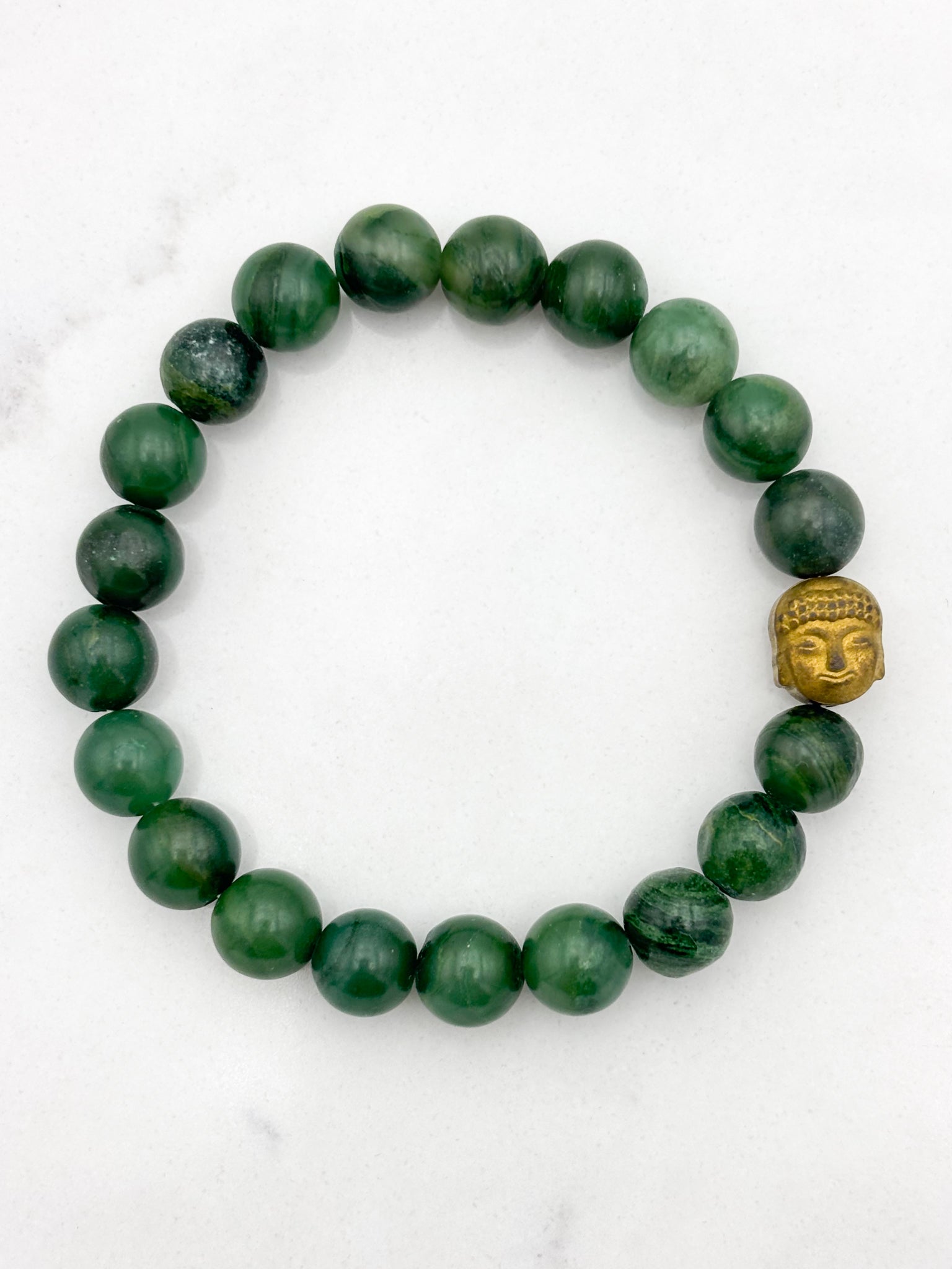 AfricanJade gemstone bracelet | radiant malas | handmade in boulder, colorado