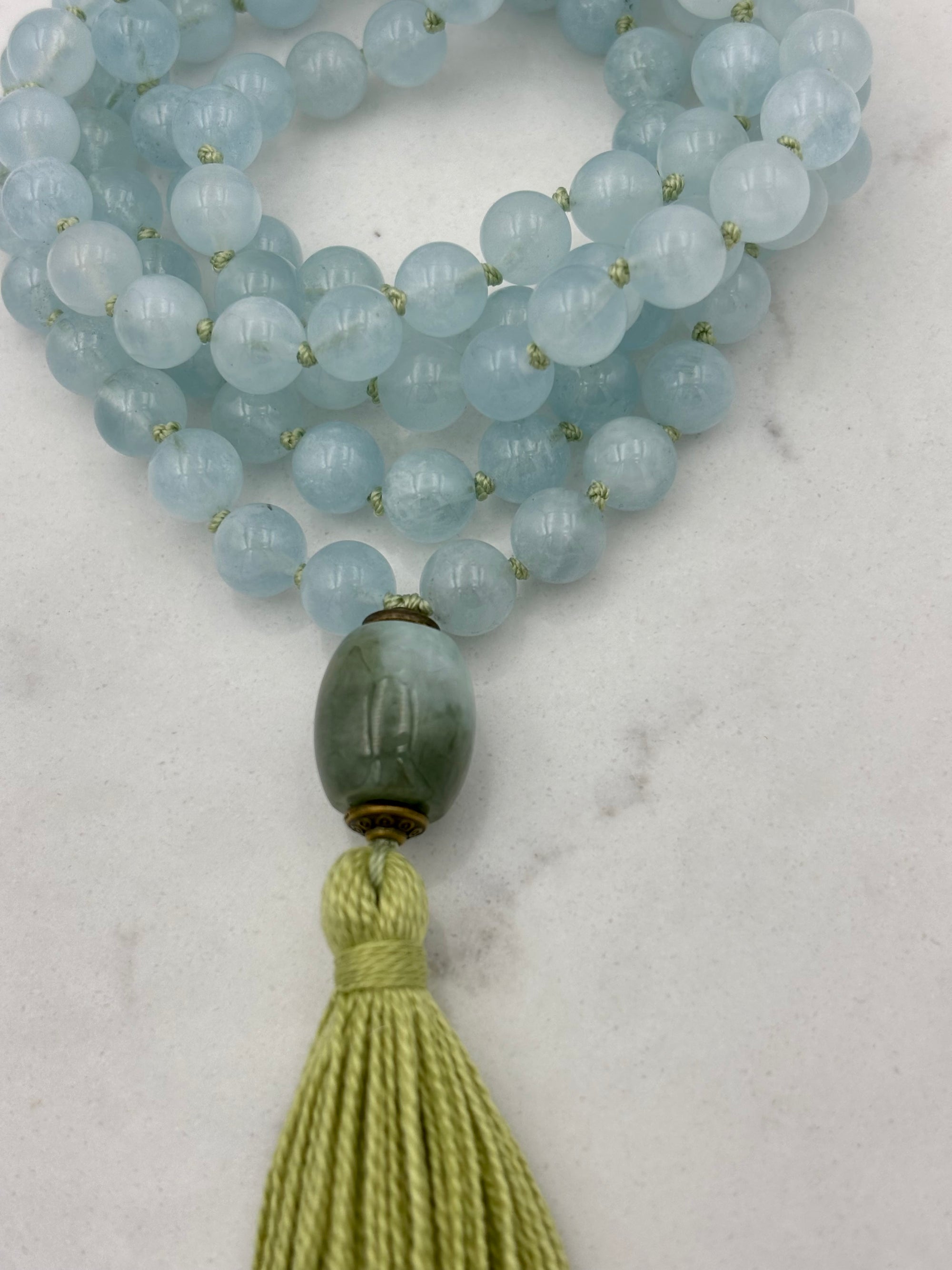 Aquamarine Mala