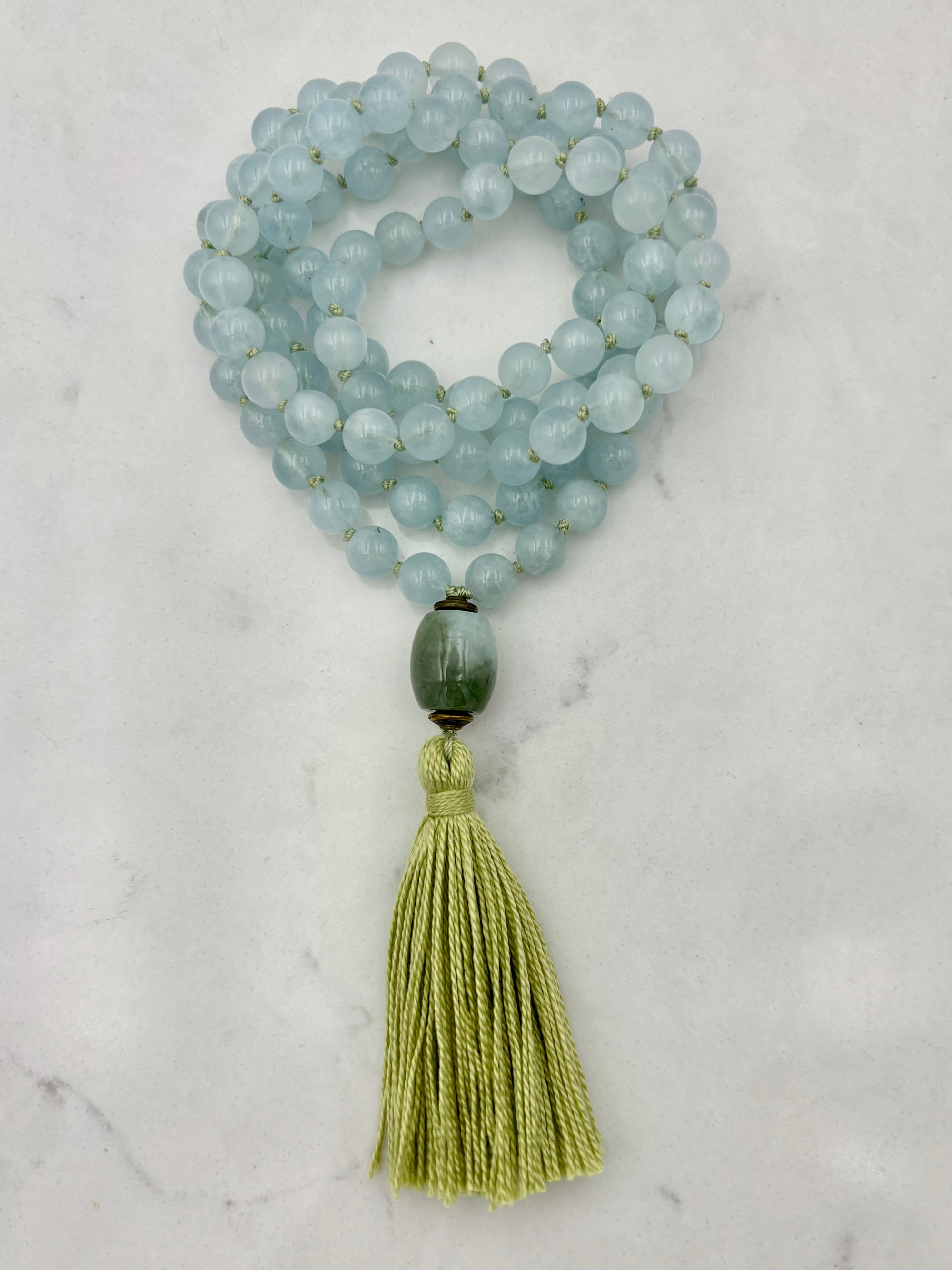 Aquamarine Mala