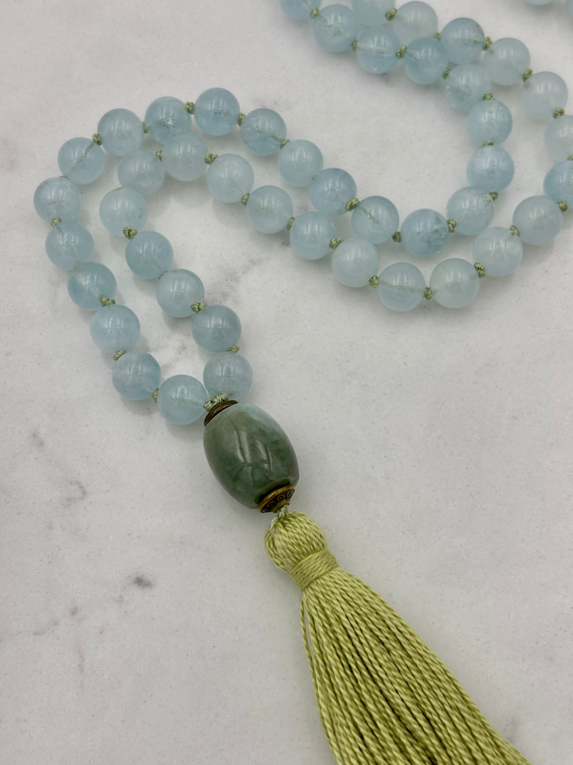 Aquamarine Mala