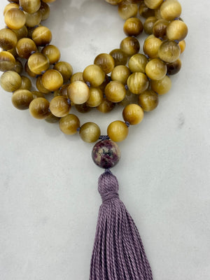 Blond Tiger's Eye Mala