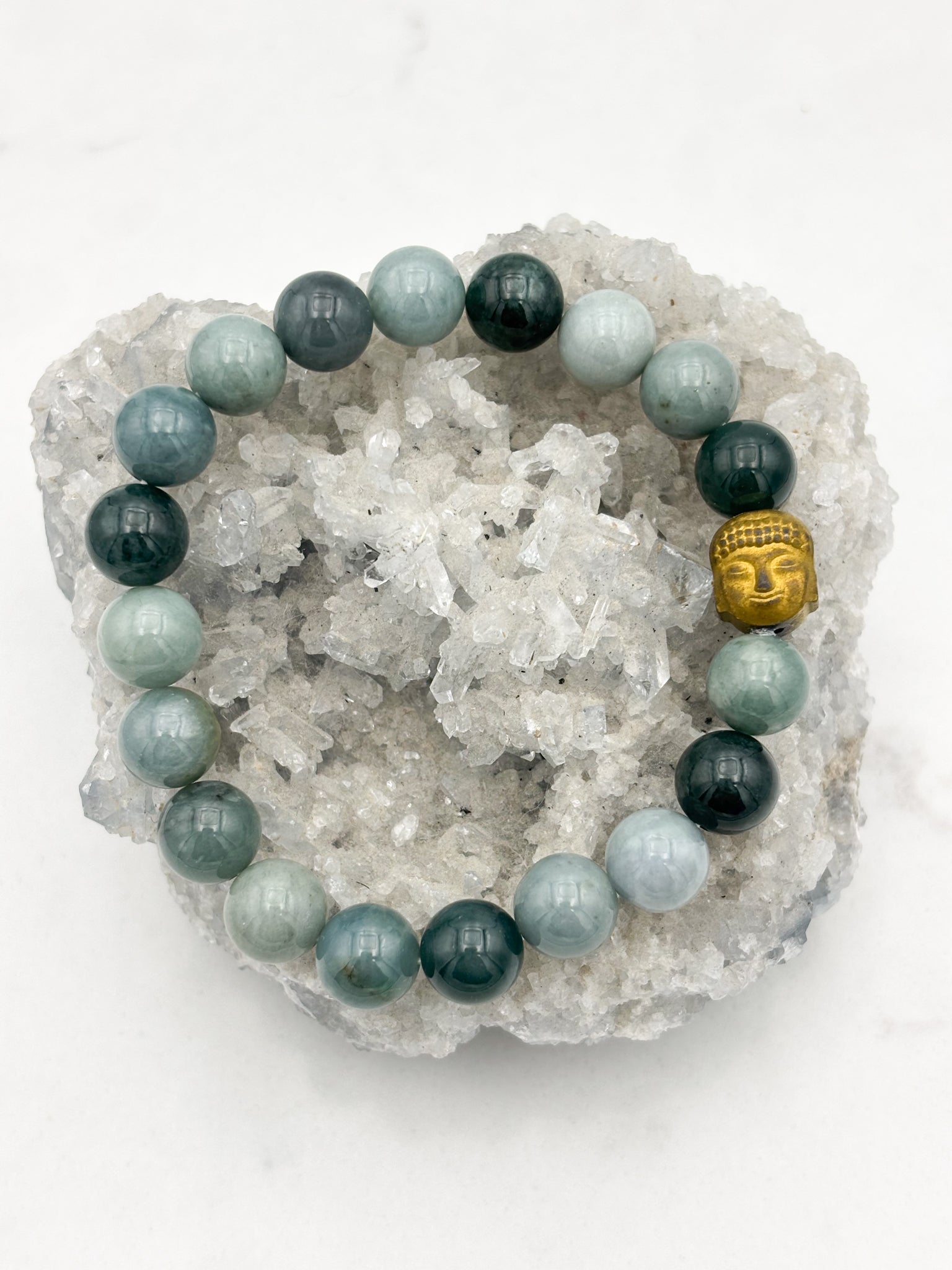 burma jade gemstone bracelet | radiant malas | handmade in boulder, colorado
