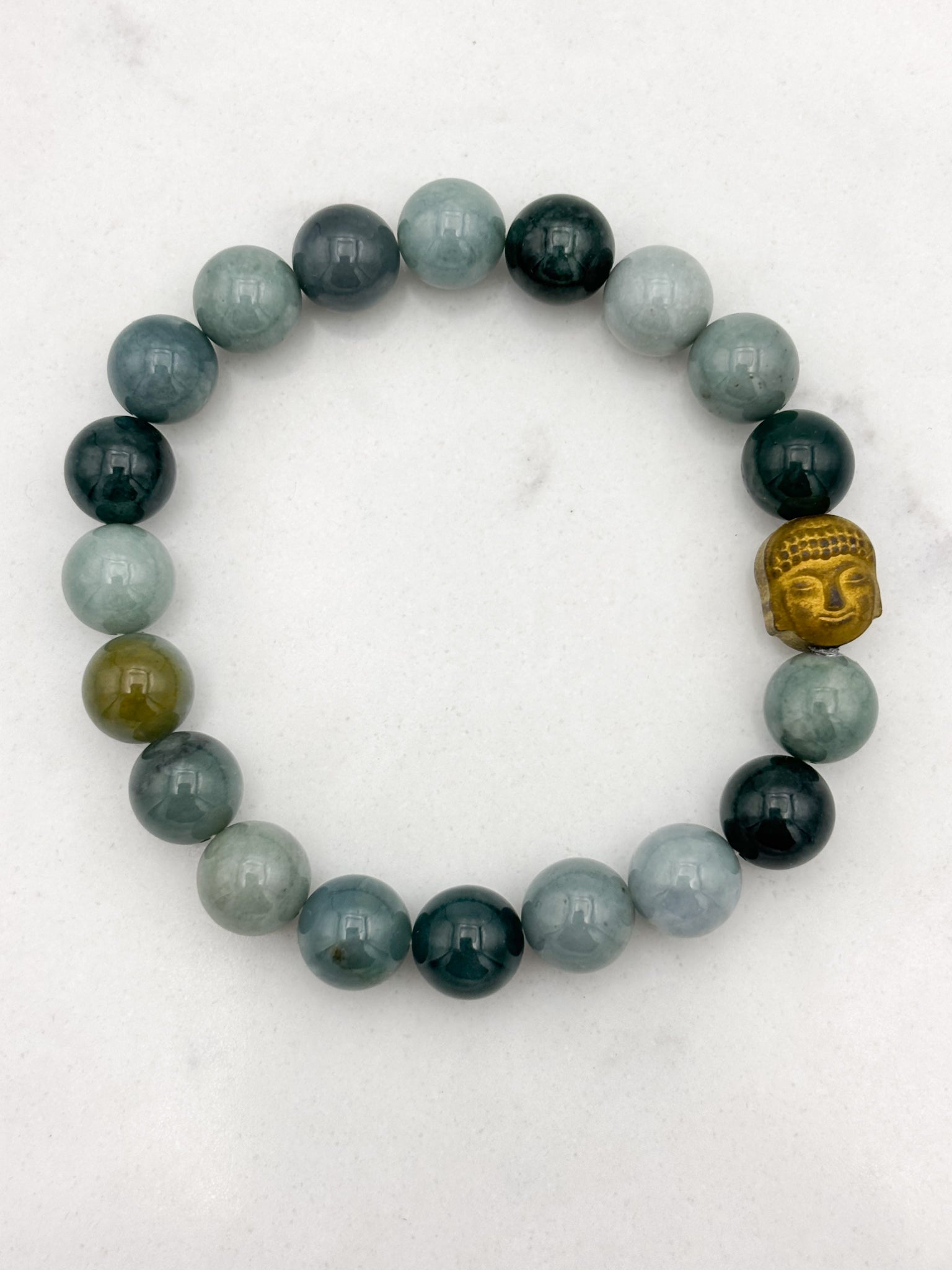 burma jade gemstone bracelet | radiant malas | handmade in boulder, colorado