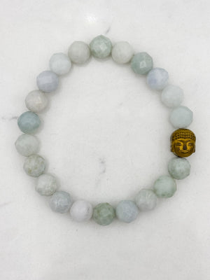 burma jade gemstone bracelet | radiant malas | handmade in boulder, colorado