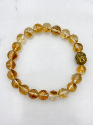 citrine gemstone bracelet | radiant malas | handmade in boulder, colorado