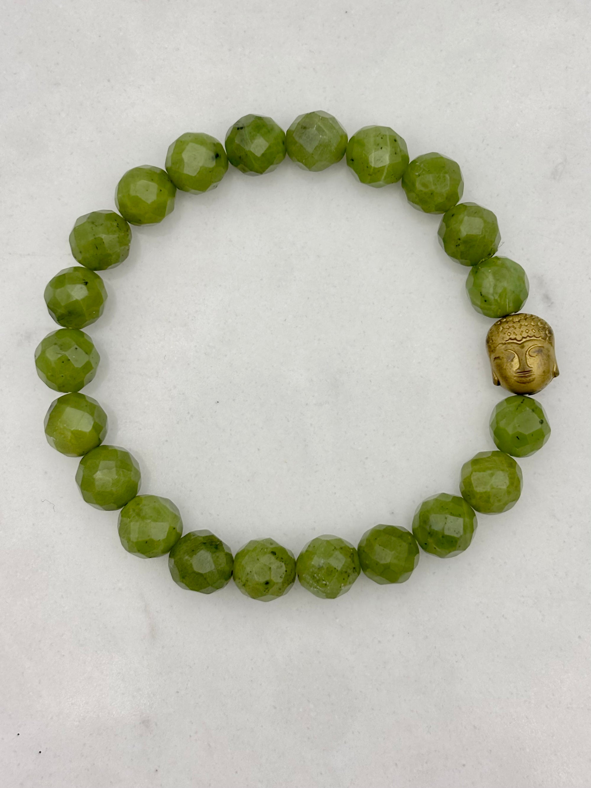 jade gemstone bracelet | radiant malas | handmade in boulder, colorado