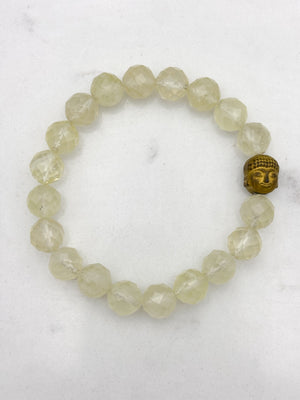 Lemon Quartz Gemstone Bracelet