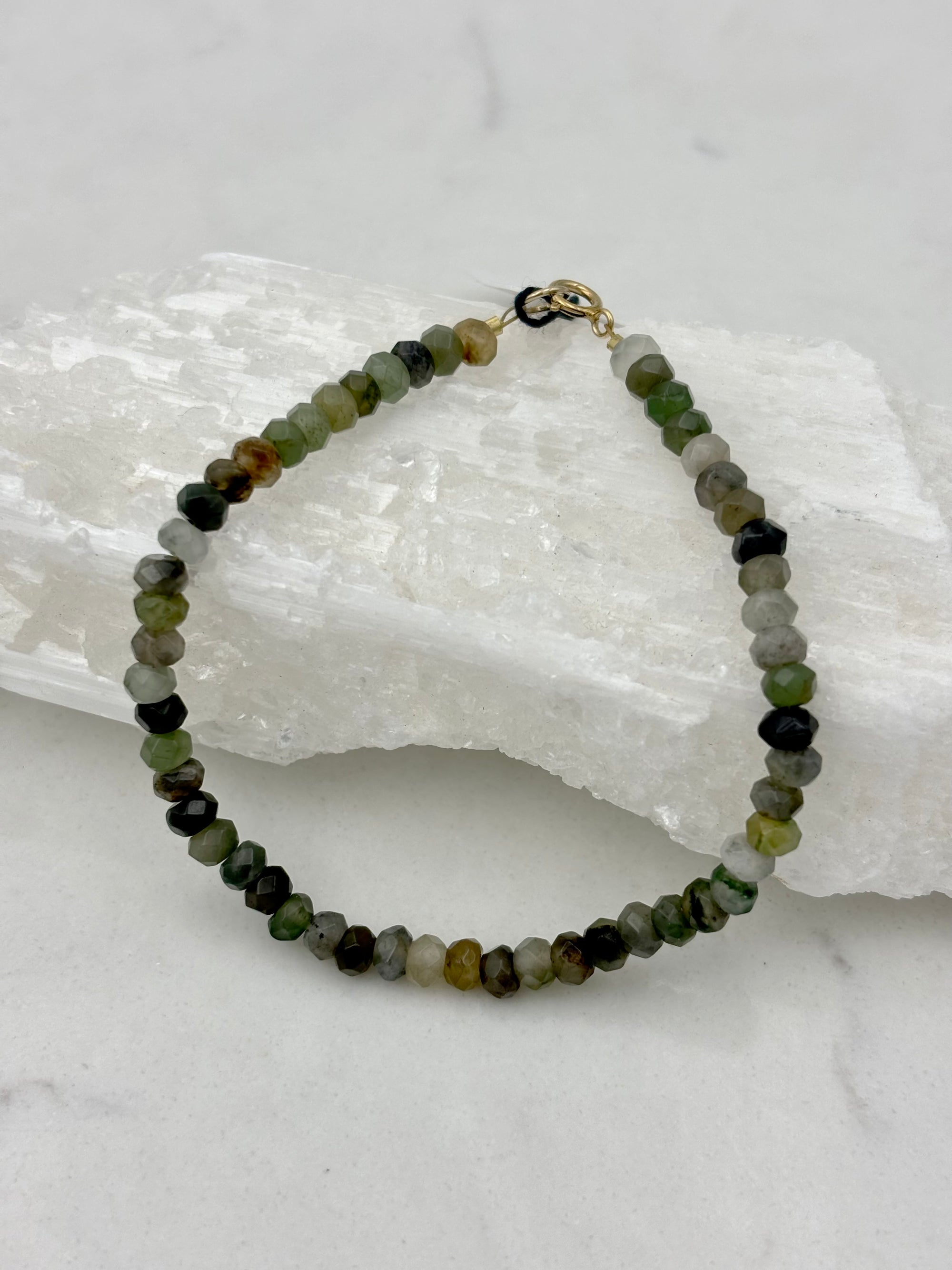 jade gemstone bracelet | radiant malas | handmade in boulder, colorado