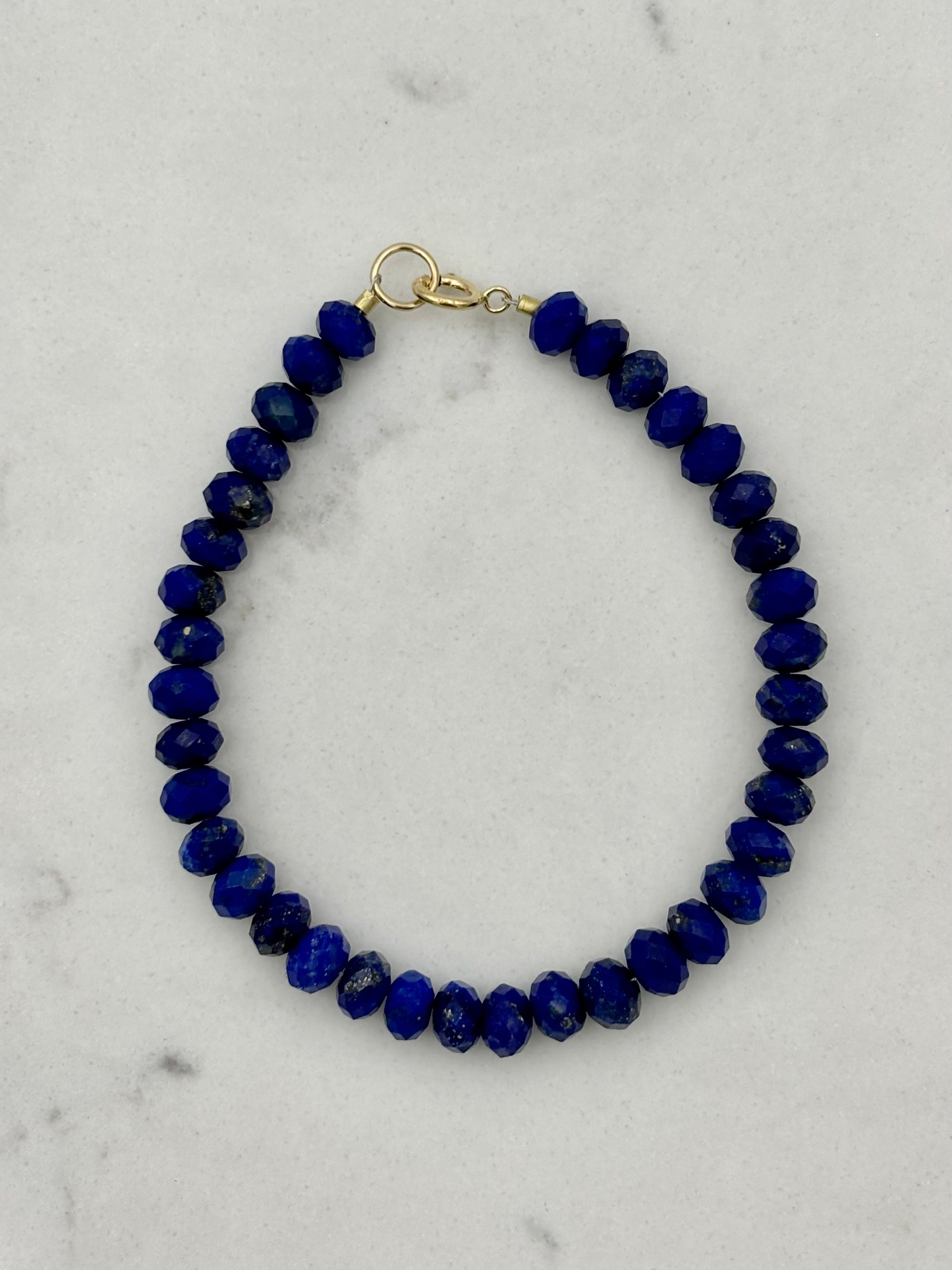 lapis gemstone bracelet | radiant malas | handmade in boulder, colorado