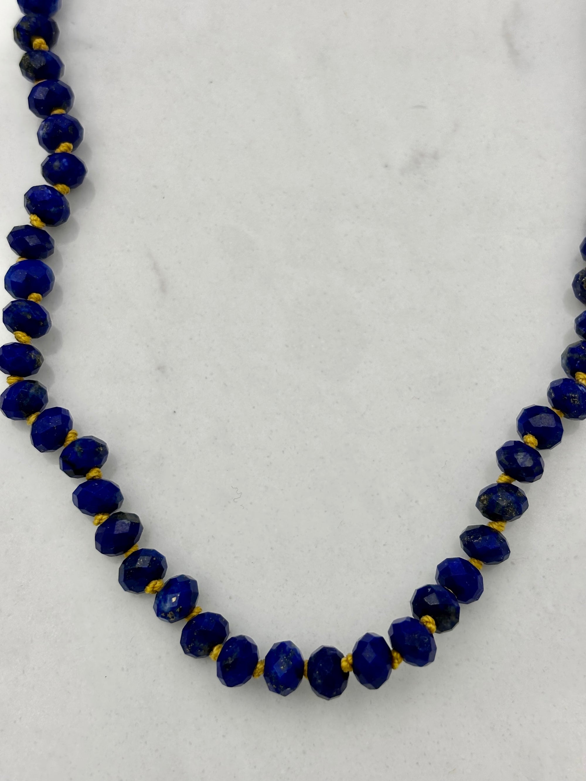 lapis gemstone necklace | radiant malas | handmade in boulder, colorado