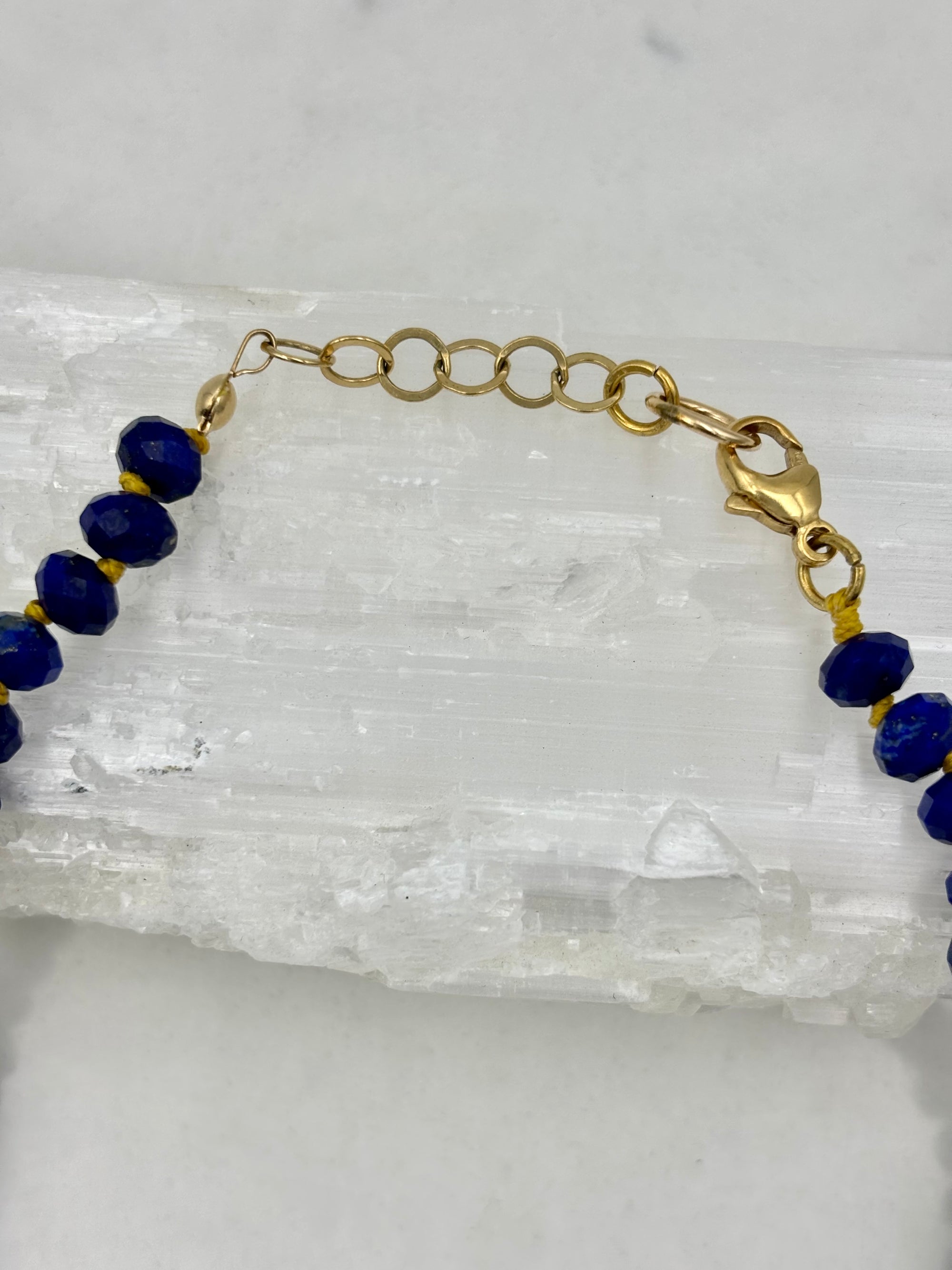 lapis gemstone necklace | radiant malas | handmade in boulder, colorado