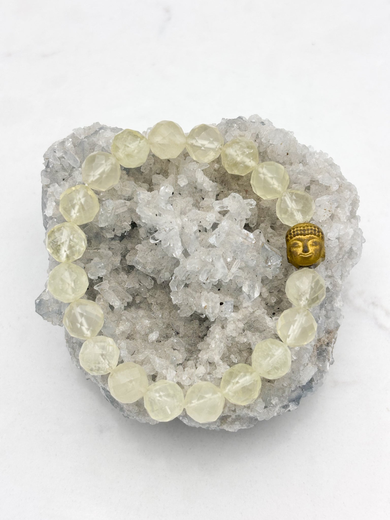 Lemon Quartz Gemstone Bracelet