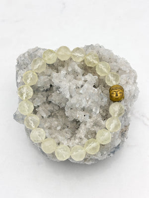 Lemon Quartz Gemstone Bracelet
