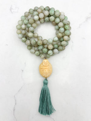 Madagascar Moonstone Gemstone Mala