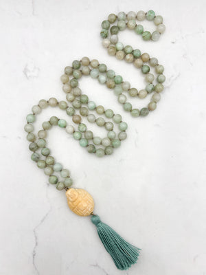 Madagascar Moonstone Gemstone Mala