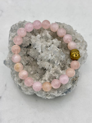 Morganite Gemstone Bracelet