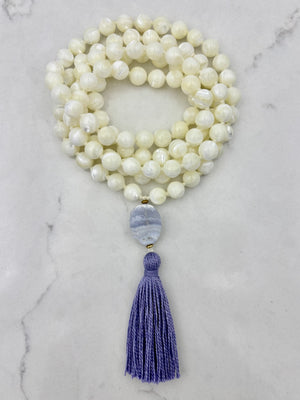 Mother of Pearl Mala