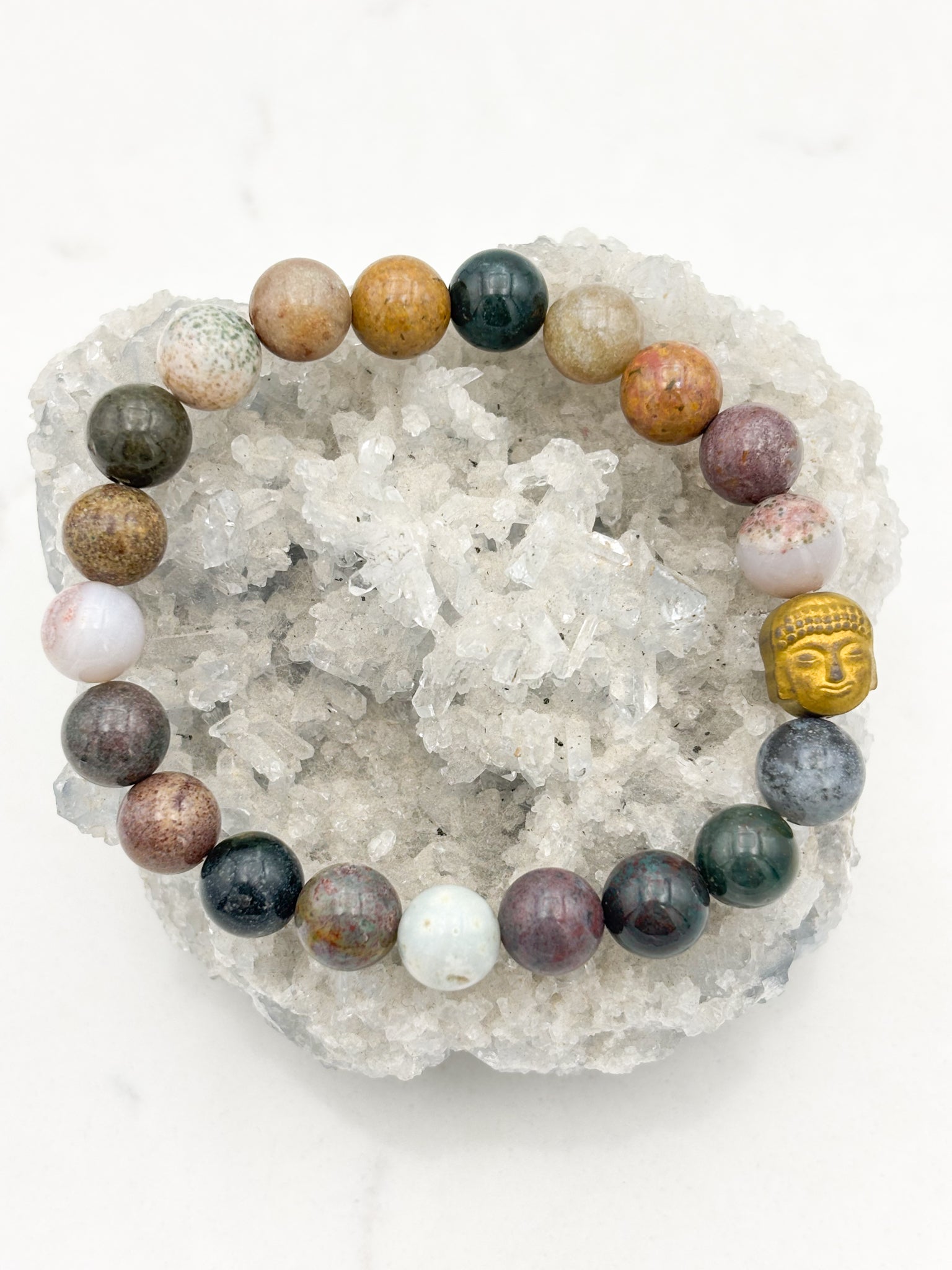 Ocean Jasper Gemstone Bracelet