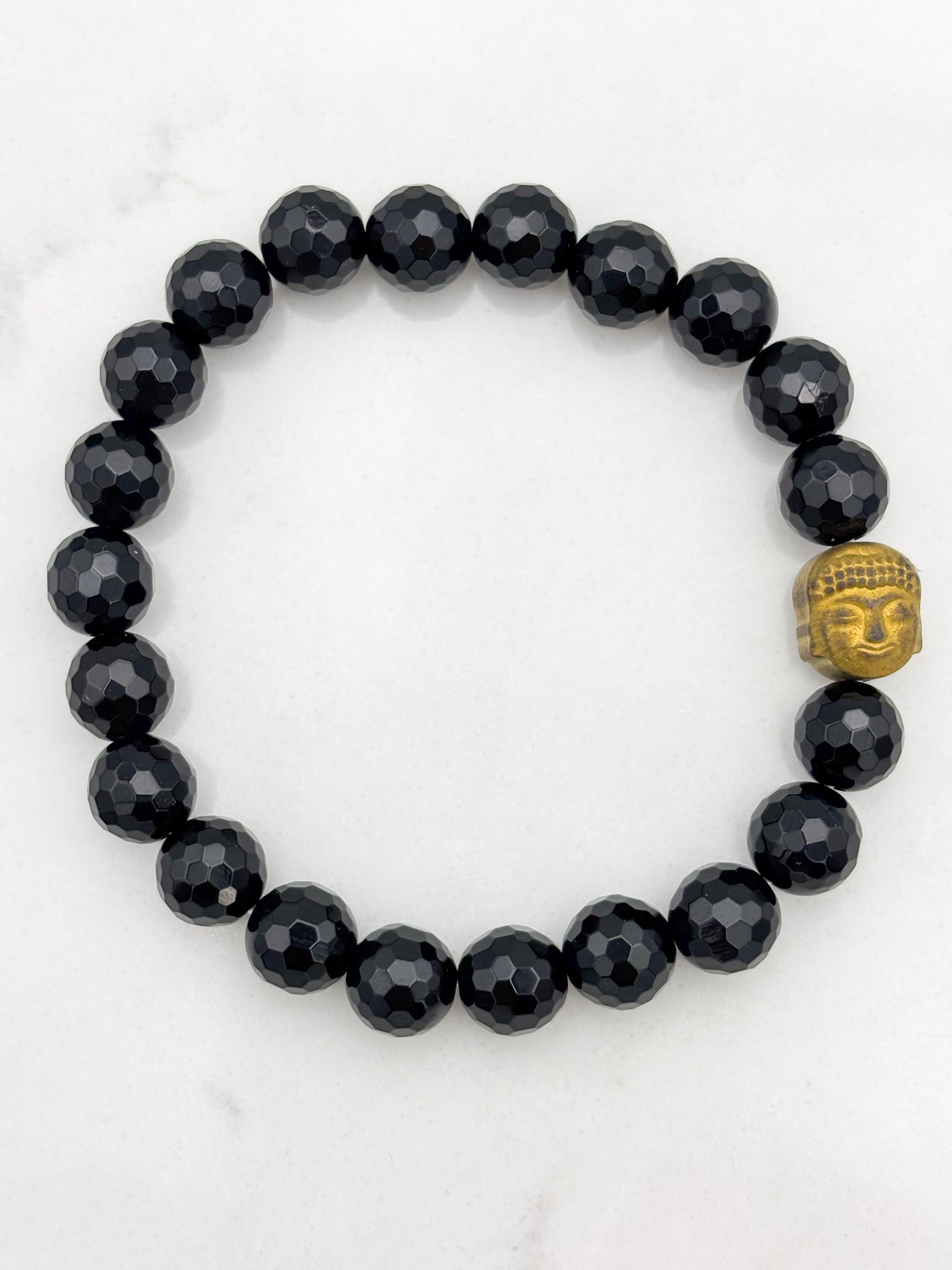 onyx gemstone bracelet | radiant malas | handmade in boulder, colorado