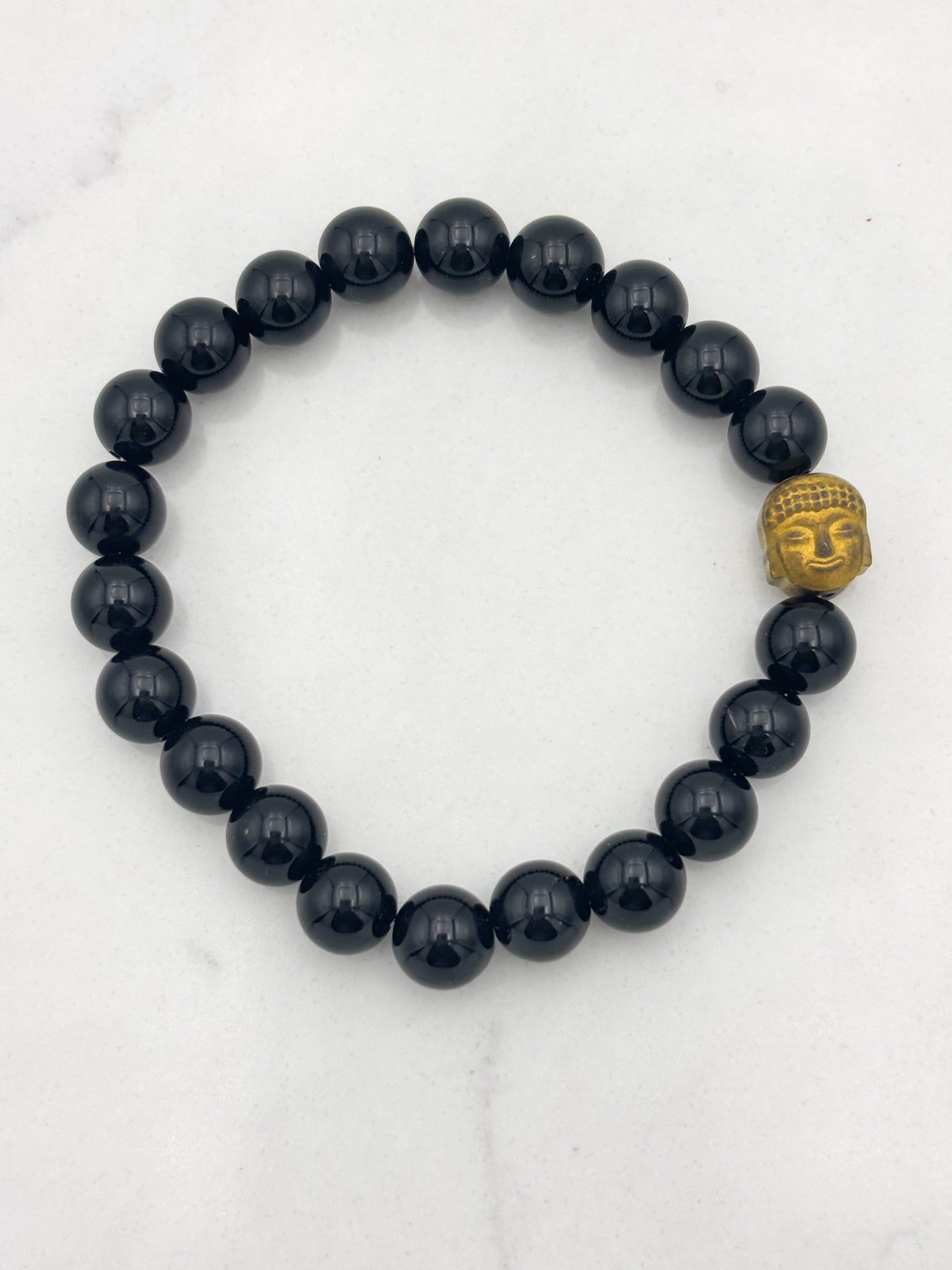 onyx gemstone bracelet | radiant malas | handmade in buolder, colorado