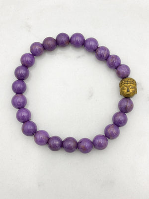 phosphosiderite gemstone bracelet | radiant malas | handmade in boulder, colorado