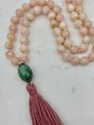 Pink Opal Mala