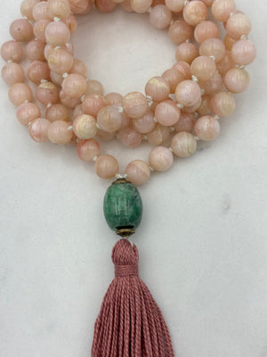 Pink Opal Mala