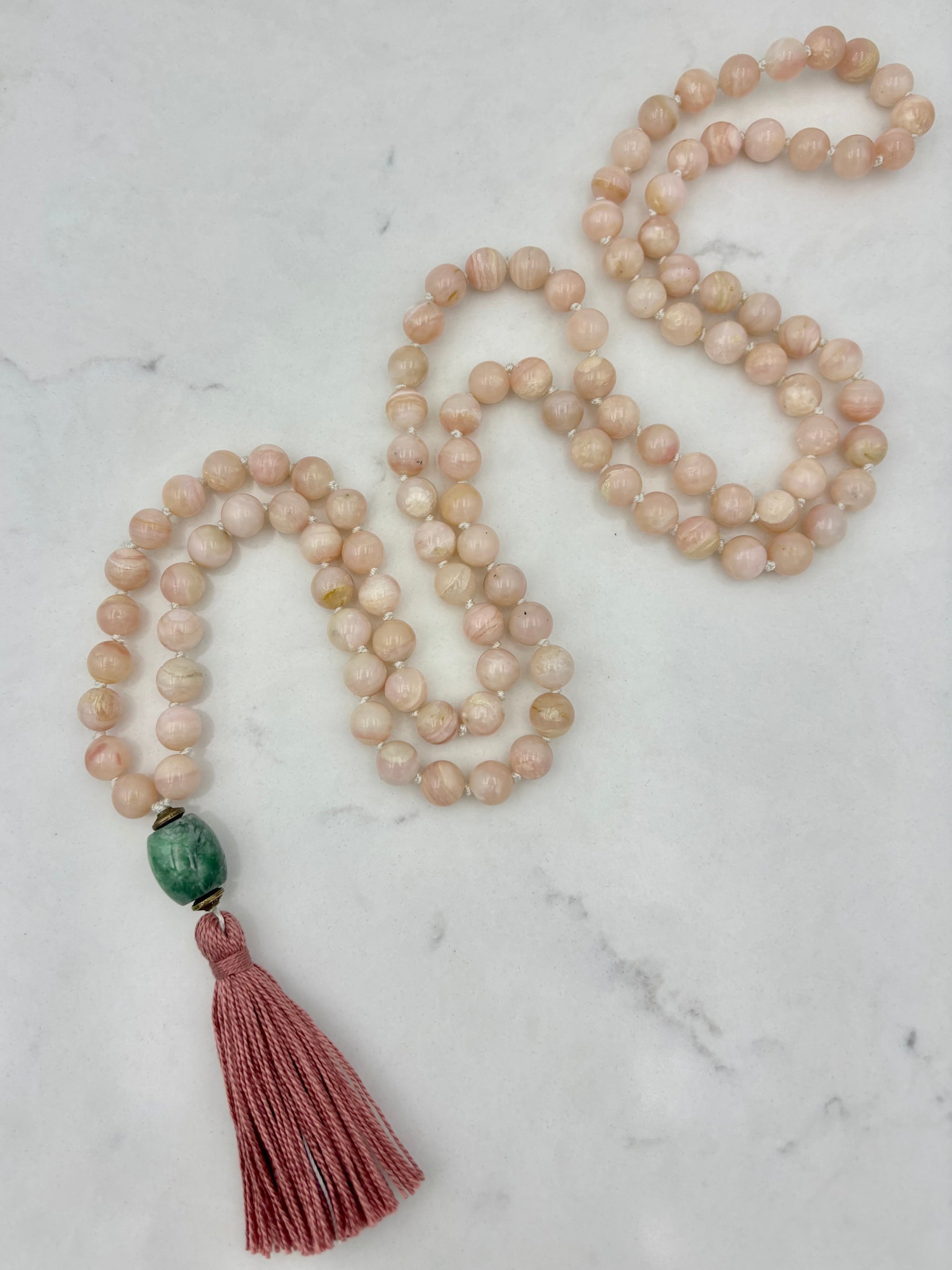 Pink Opal Mala