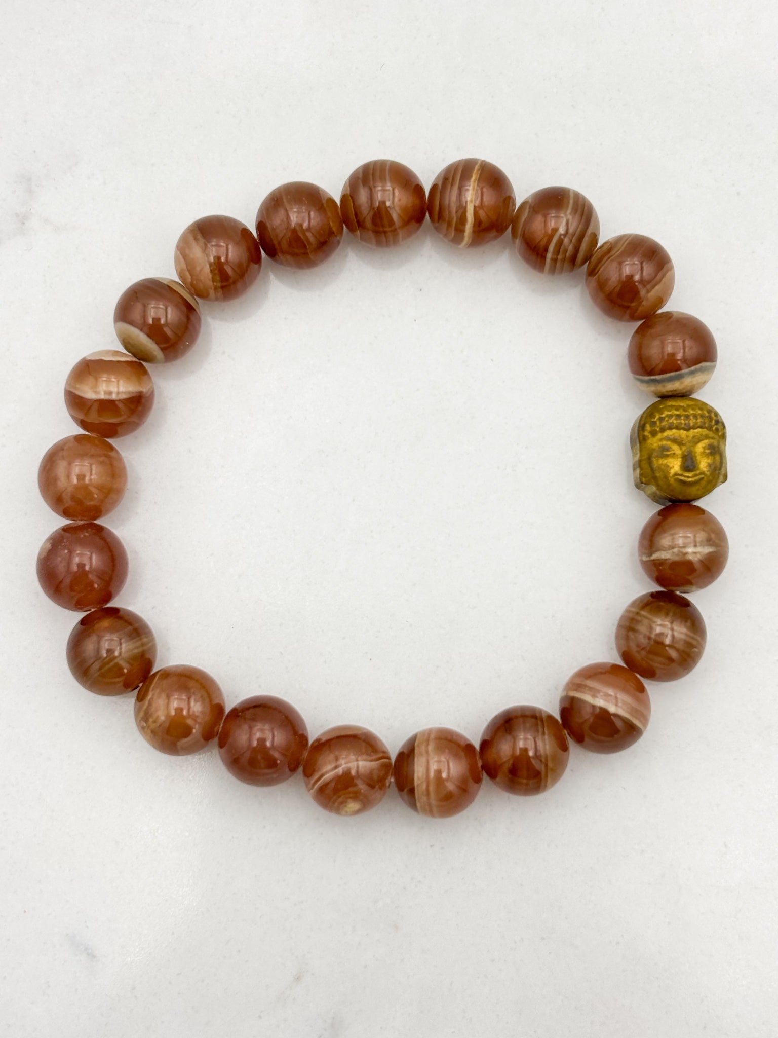 Rhodochrosite Gemstone Bracelet