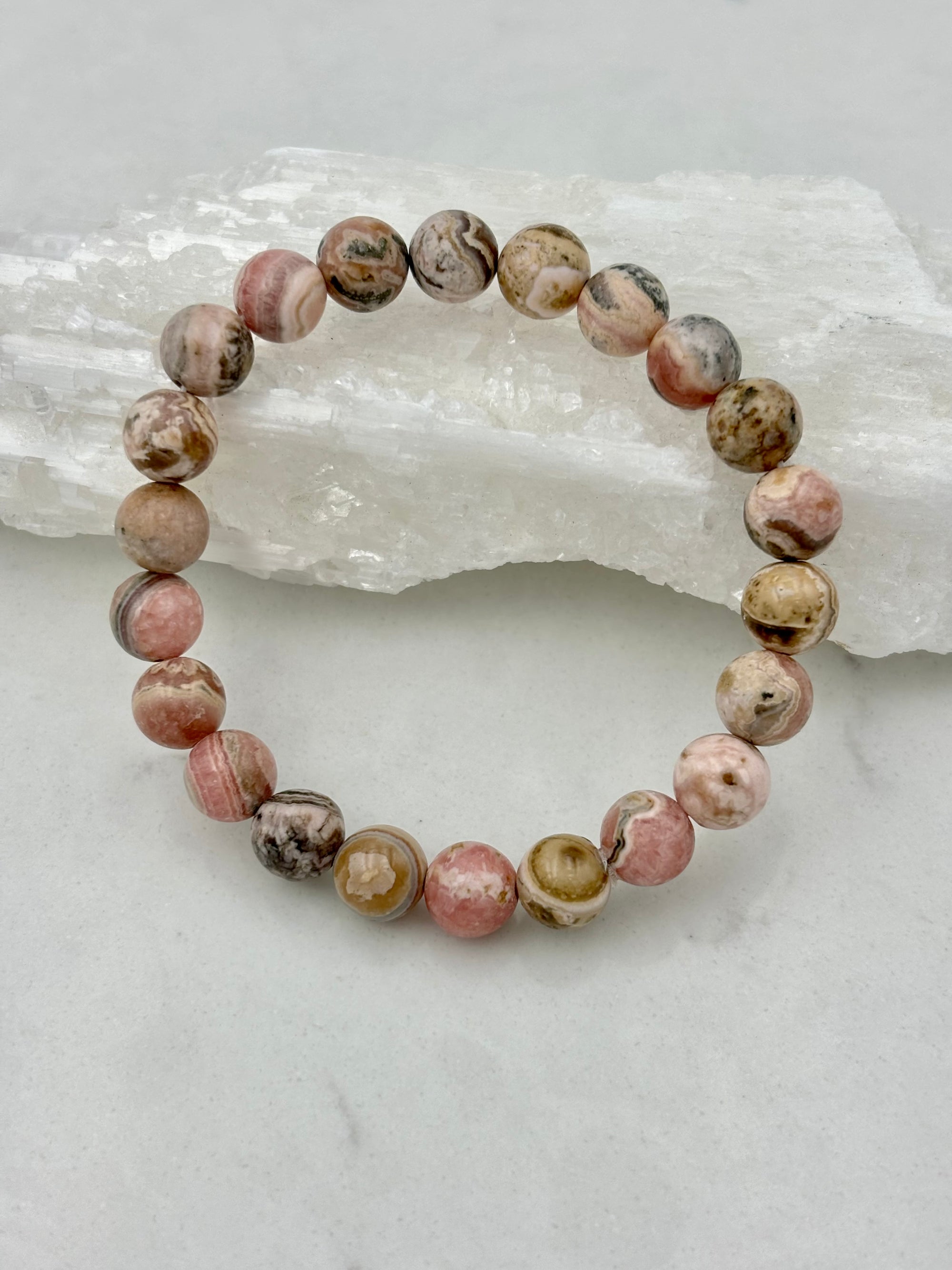 Rhodochrosite Bracelet