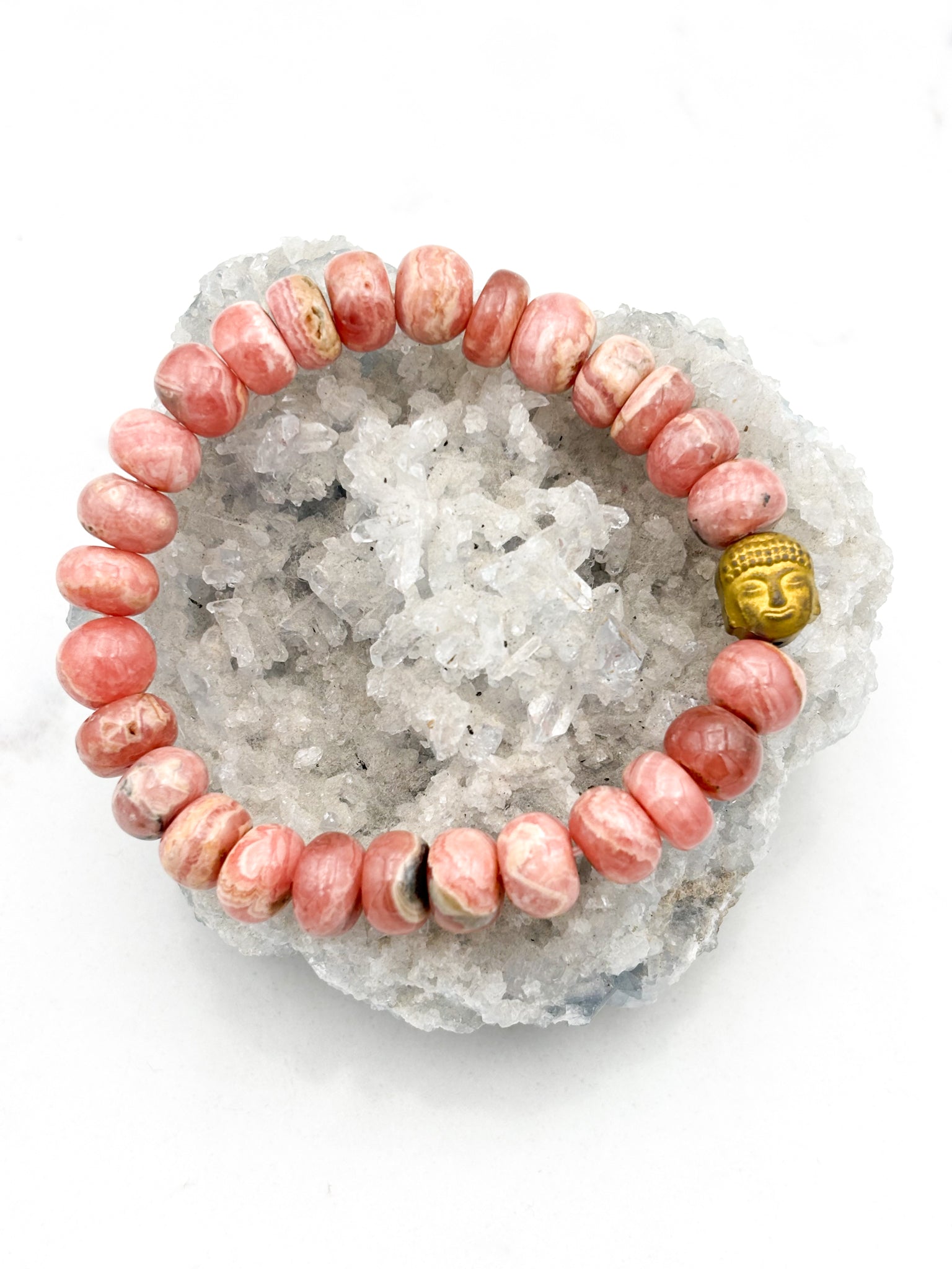Rhodochrosite Gemstone Bracelet