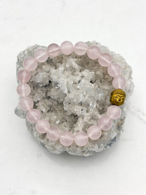 Rose Quartz Gemstone Bracelet