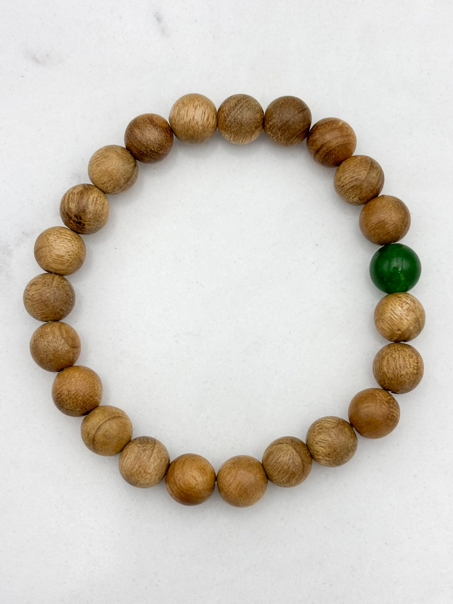 sandalwood bracelet | radiant malas | handmade in boulder, colorado