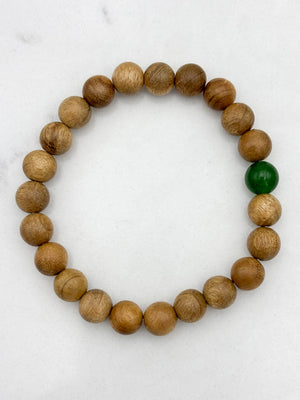 sandalwood bracelet | radiant malas | handmade in boulder, colorado