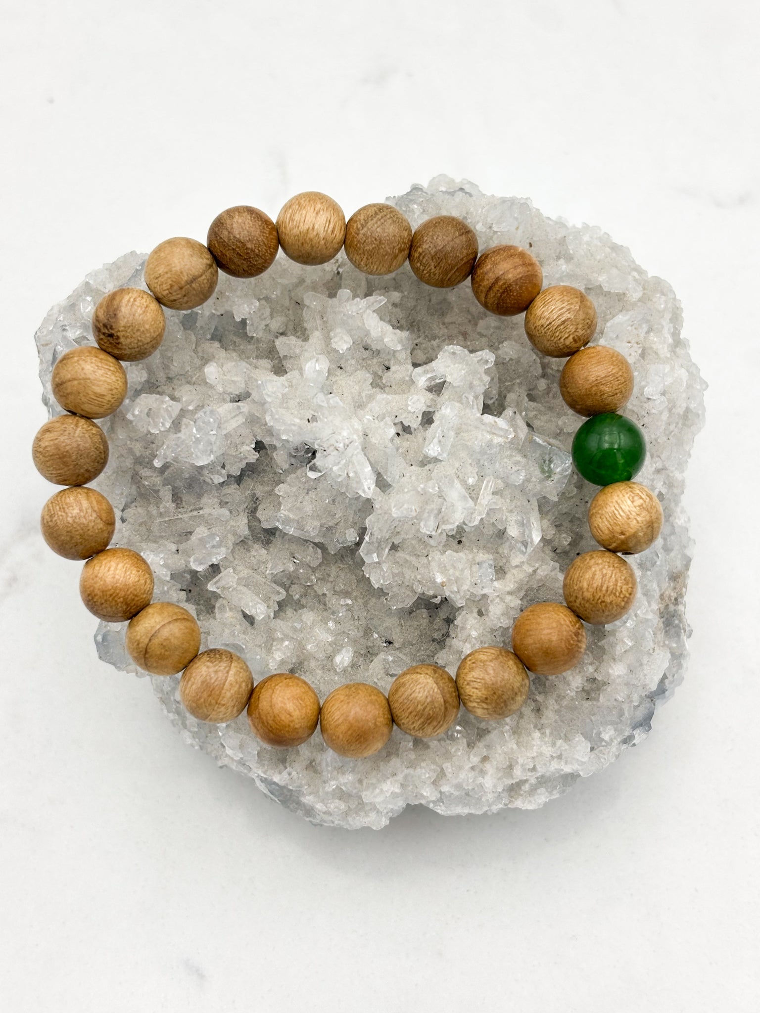 sandalwood bracelet | radiant malas | handmade in boulder, colorado
