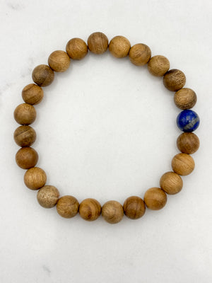 sandalwood bracelet | radiant malas | handmade in boulder, colorado
