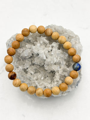 sandalwood bracelet | radiant malas | handmade in boulder, colorado