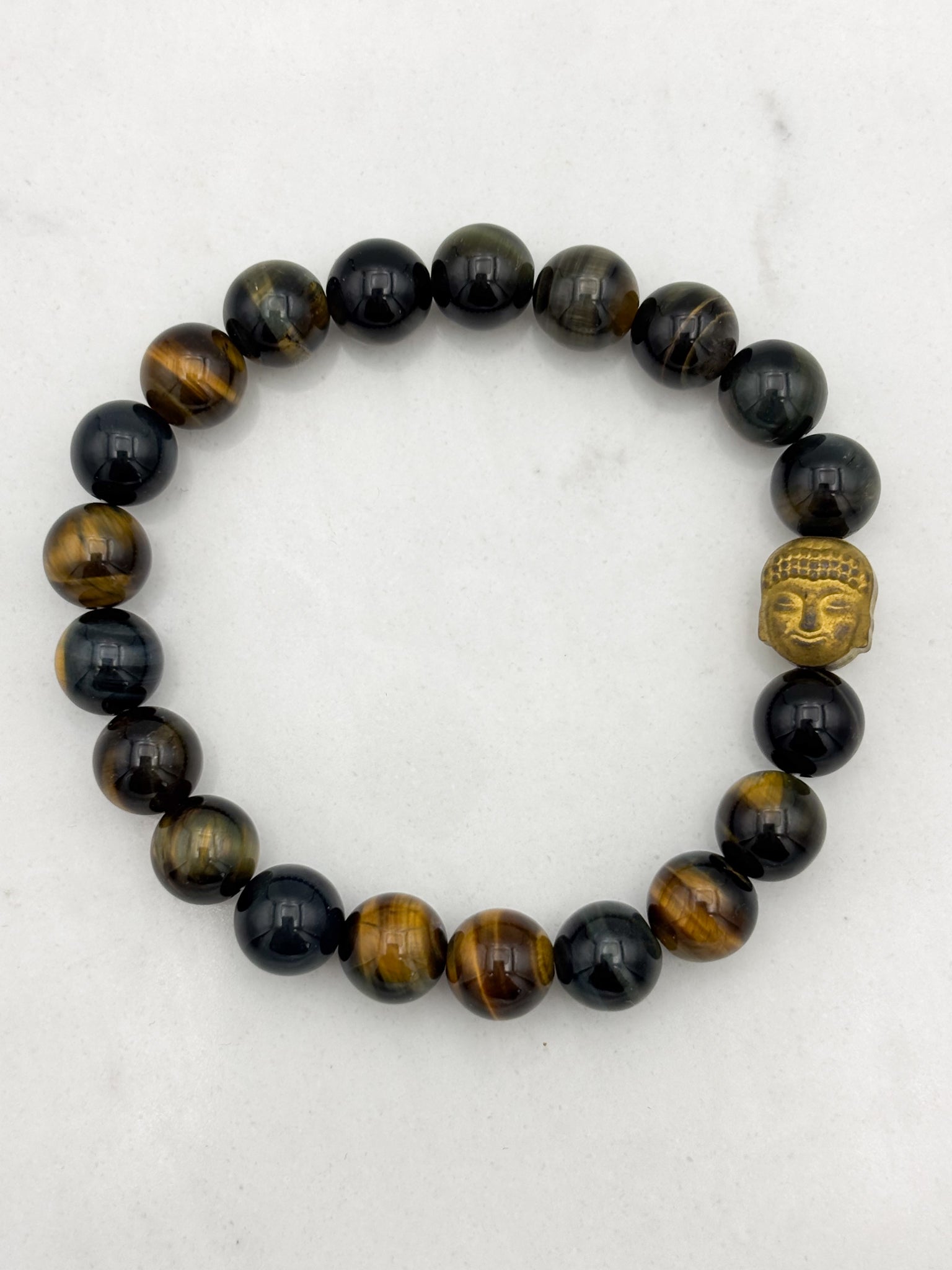 tiger's eye gemstone bracelet | radiant malas | handmade in boulder, colorado
