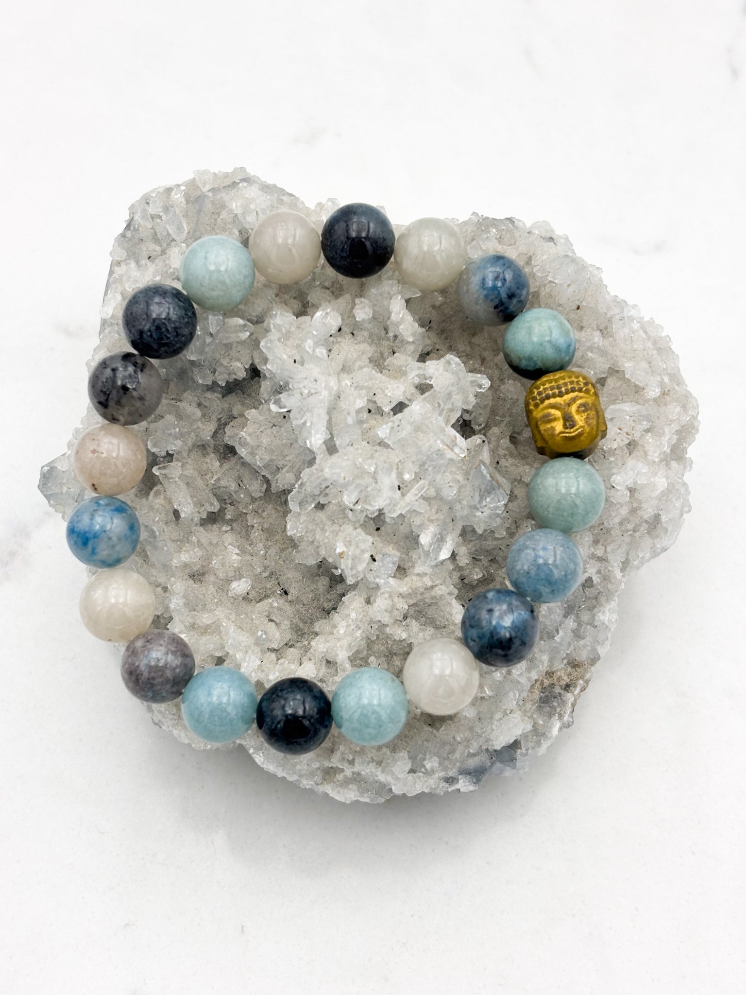 trolleite gemstone bracelet | radiant malas | handmade in boulder, colorado