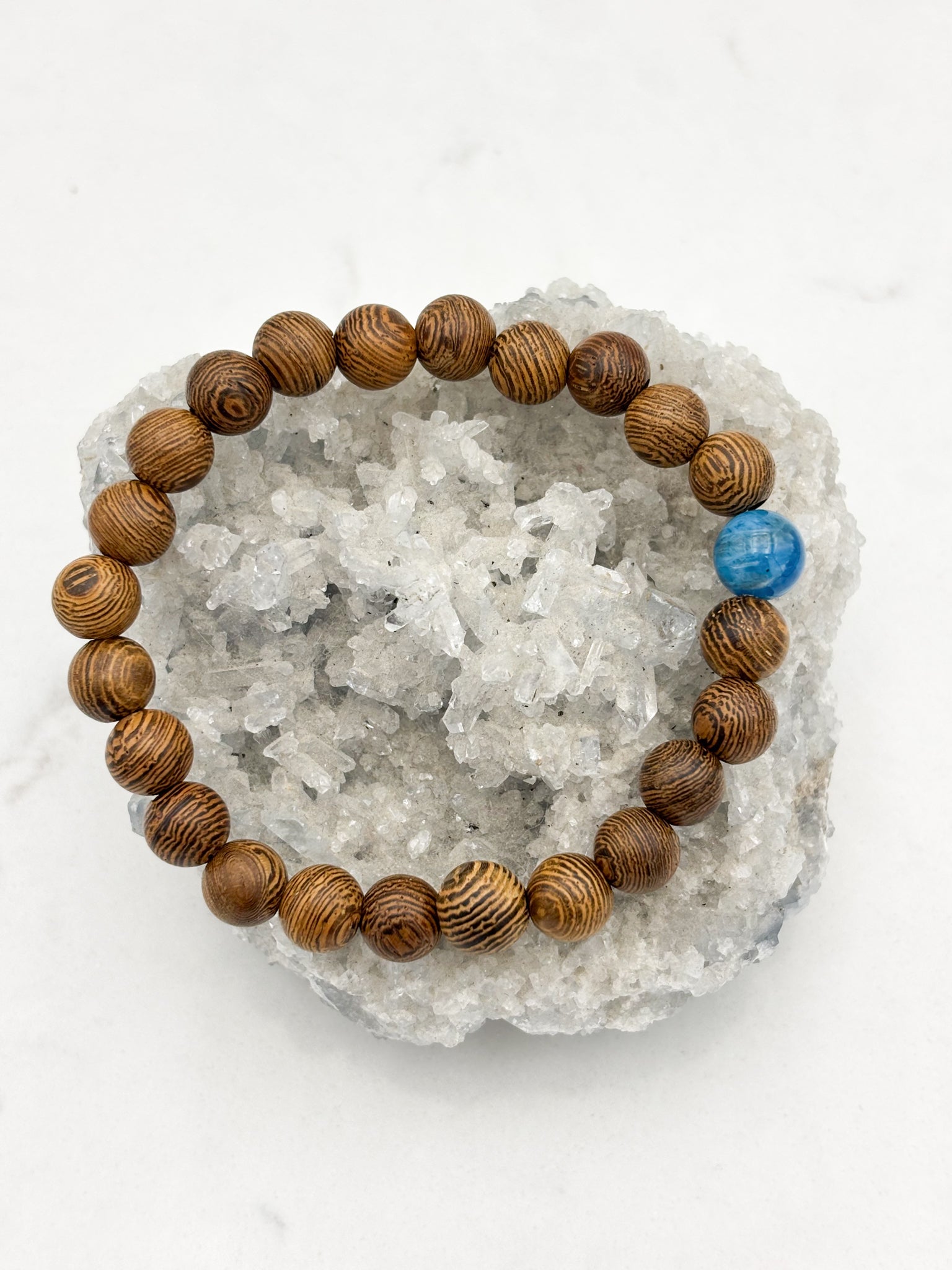 wengewood bracelet | radiant malas | handmade in boulder, colorado