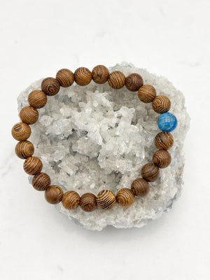 wengewood bracelet | radiant malas | handmade in boulder, colorado
