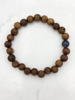 wengewood bracelet | radiant malas | handmade in boulder, colorado