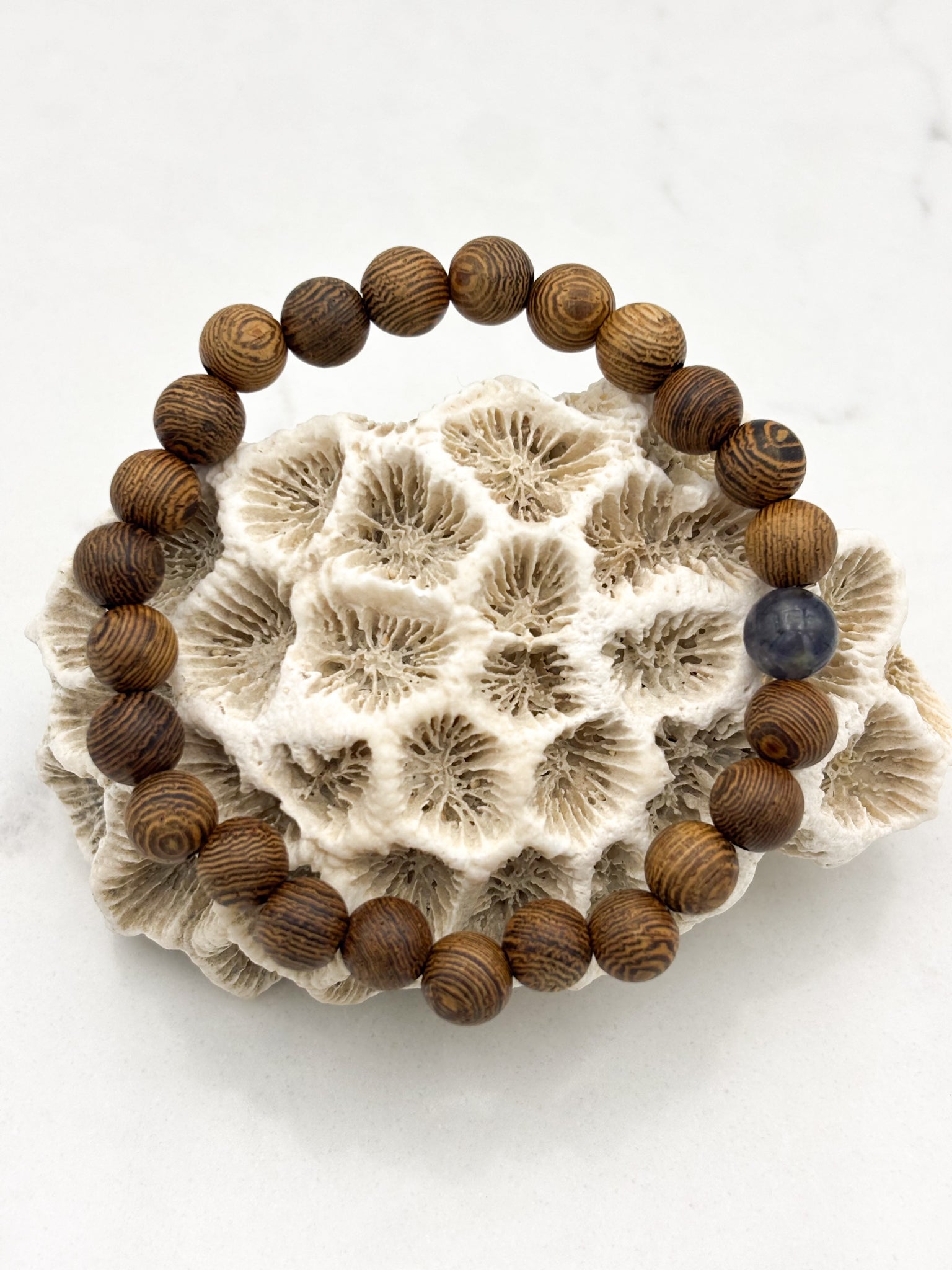 wengewood bracelet | radiant malas | handmade in boulder, colorado